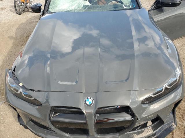 WBS43AY09PFR41188 - 2023 BMW M3 COMPETITION GRAY photo 11