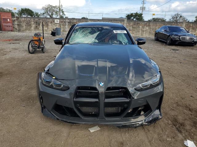 WBS43AY09PFR41188 - 2023 BMW M3 COMPETITION GRAY photo 5