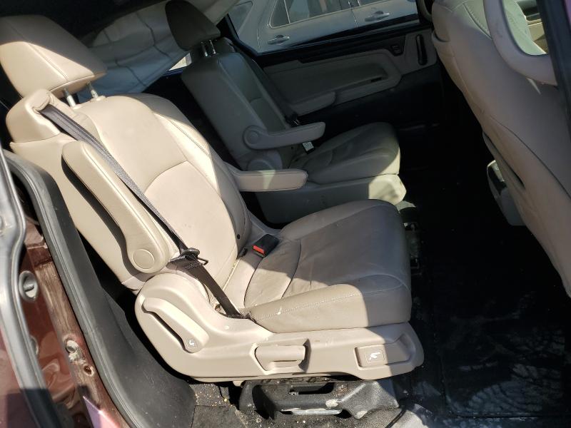 5FNRL6H70KB065728 - 2019 HONDA ODYSSEY EXL Темно-червоний фото 11