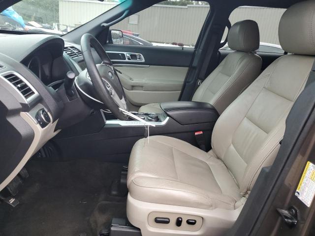 1FM5K8D80FGC53068 - 2015 FORD EXPLORER XLT Qəhvəyi foto 7