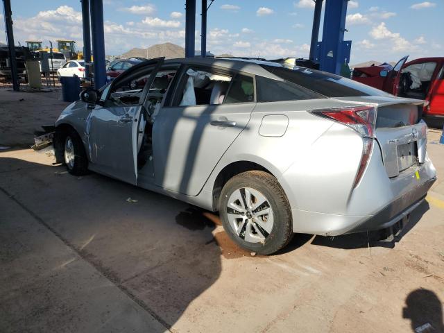 JTDKARFU2J3545699 - 2018 TOYOTA PRIUS SILVER photo 3