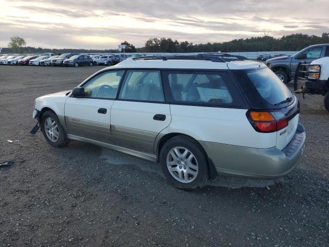 4S3BH665X27644946 - 2002 SUBARU LEGACY OUTBACK Белый фото 2