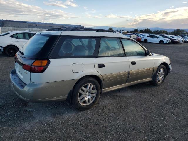 4S3BH665X27644946 - 2002 SUBARU LEGACY OUTBACK Белый фото 3