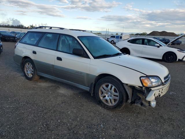 4S3BH665X27644946 - 2002 SUBARU LEGACY OUTBACK Белый фото 4