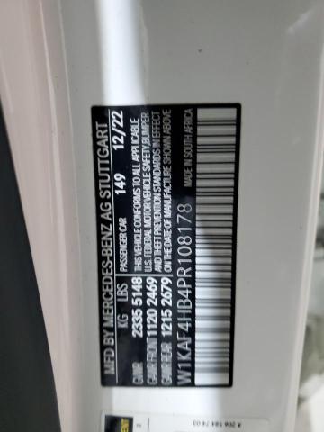 W1KAF4HB4PR108178 - 2023 MERCEDES-BENZ C 300 4MATIC WHITE photo 13