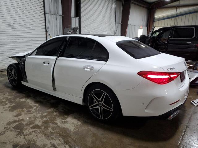 W1KAF4HB4PR108178 - 2023 MERCEDES-BENZ C 300 4MATIC WHITE photo 2