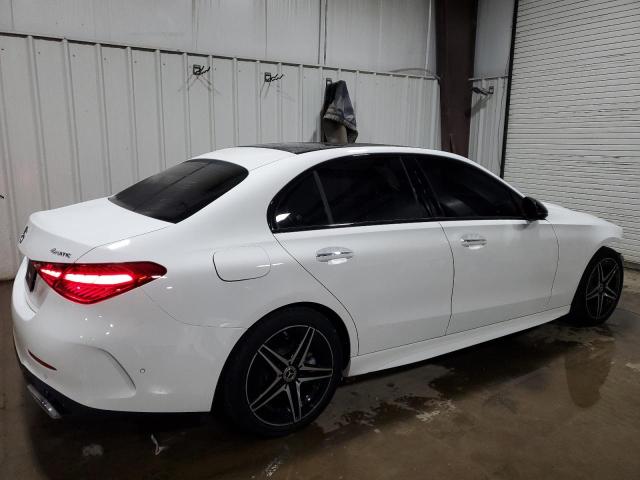W1KAF4HB4PR108178 - 2023 MERCEDES-BENZ C 300 4MATIC WHITE photo 3
