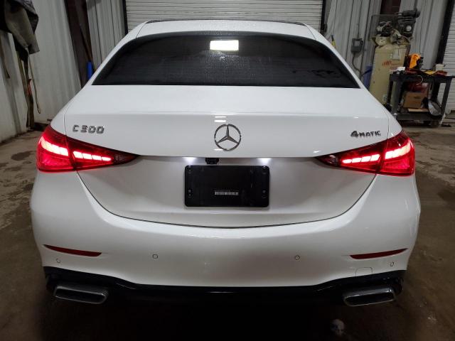 W1KAF4HB4PR108178 - 2023 MERCEDES-BENZ C 300 4MATIC WHITE photo 6