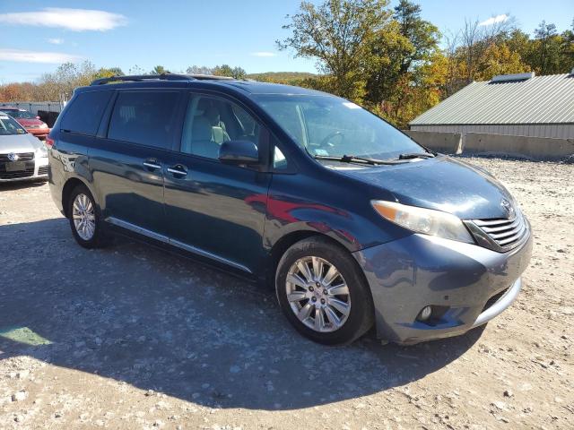 5TDDK3DCXBS028275 - 2011 TOYOTA SIENNA XLE Կապույտ լուսանկար 4