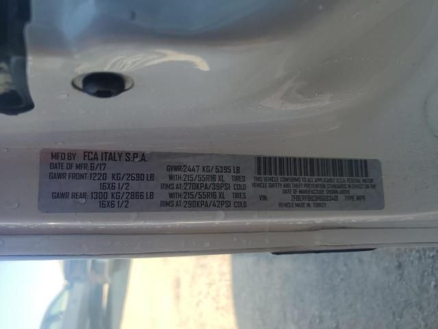 ZFBERFBB3H6G93481 - 2017 RAM PROMASTER SLT WHITE photo 13