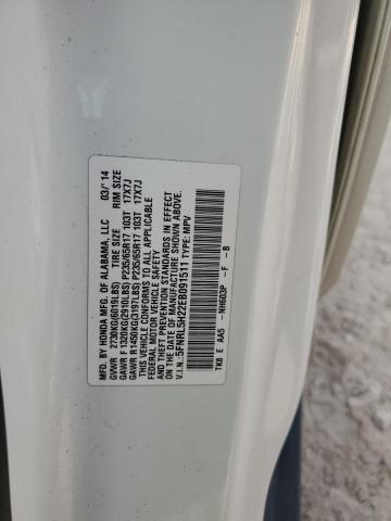 5FNRL5H22EB091511 - 2014 HONDA ODYSSEY LX Weiß Foto 13