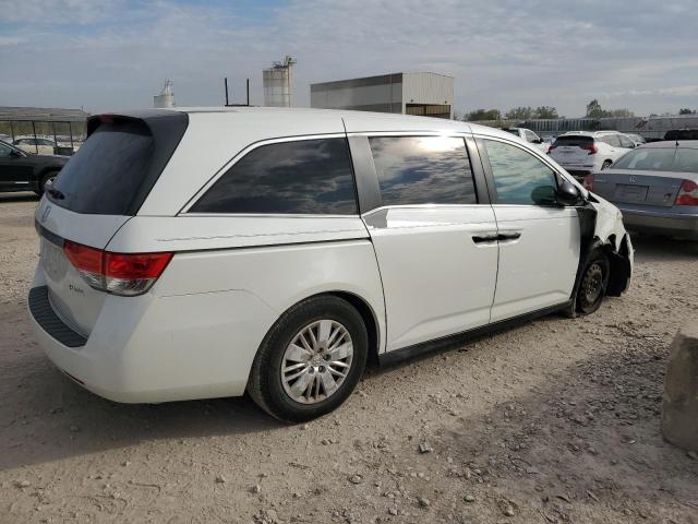 5FNRL5H22EB091511 - 2014 HONDA ODYSSEY LX Weiß Foto 3