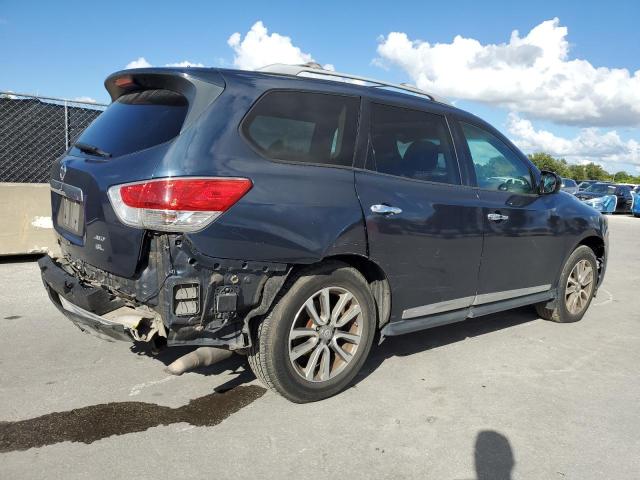 5N1AR2MM2FC664399 - 2015 NISSAN PATHFINDER S Blau Foto 3