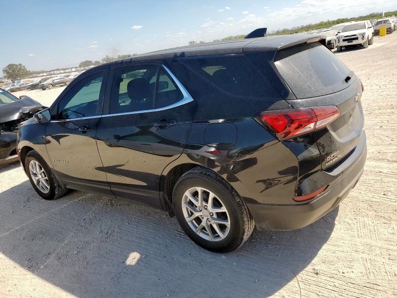 3GNAXKEGXPL266096 - 2023 CHEVROLET EQUINOX LT შავი ფოტო 2