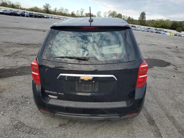 2GNFLEEK4H6212810 - 2017 CHEVROLET EQUINOX LS შავი ფოტო 6