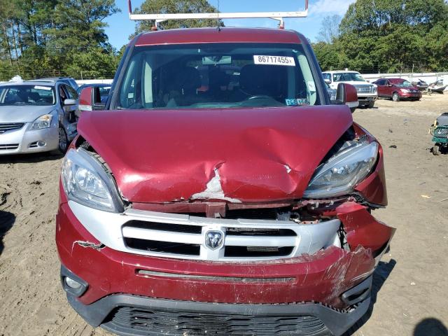 ZFBERFBB2J6L11332 - 2018 RAM PROMASTER SLT BURGUNDY photo 5