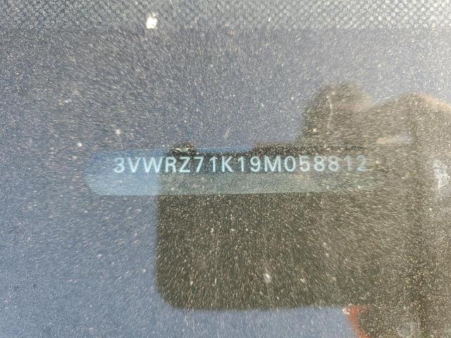 3VWRZ71K19M058812 - 2009 VOLKSWAGEN JETTA SE BLACK photo 12