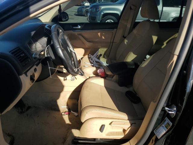 3VWRZ71K19M058812 - 2009 VOLKSWAGEN JETTA SE BLACK photo 7