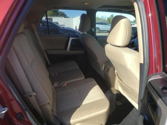 JTEBU5JR1B5045277 - 2011 TOYOTA 4RUNNER SR5 ბურგუნდია ფოტო 11