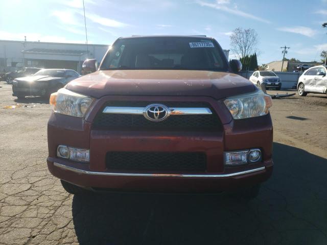 JTEBU5JR1B5045277 - 2011 TOYOTA 4RUNNER SR5 ბურგუნდია ფოტო 5