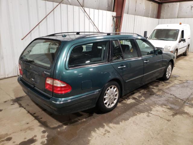 WDBJH82J01X048333 - 2001 MERCEDES-BENZ E 320 4MATIC GREEN photo 3