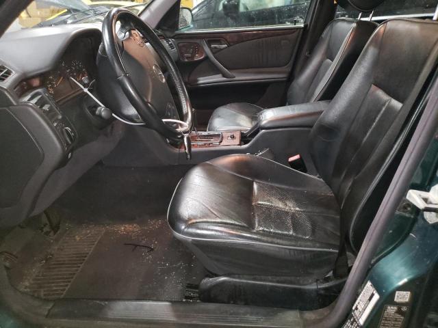 WDBJH82J01X048333 - 2001 MERCEDES-BENZ E 320 4MATIC GREEN photo 7