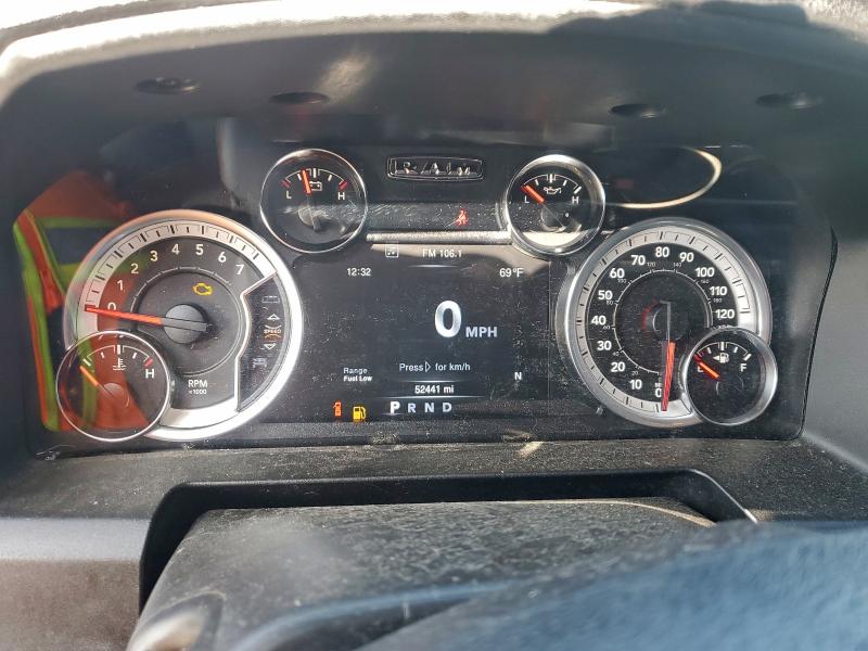 1C6RR7LG5PS516777 - 2023 RAM 1500 CLASS SLT Черный фото 9