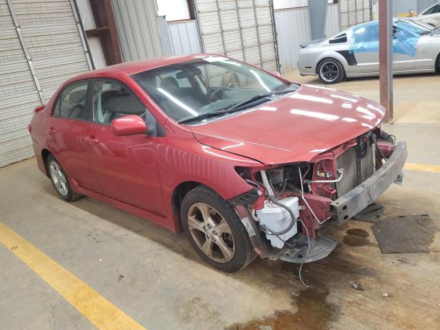 2T1BU4EE7BC655273 - 2011 TOYOTA COROLLA BASE RED photo 4