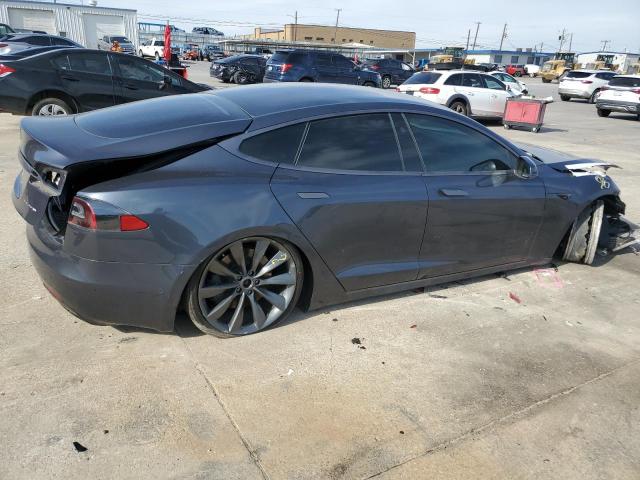 5YJSA1E29LF391581 - 2020 TESLA MODEL S GRAY photo 3