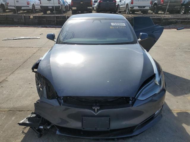 5YJSA1E29LF391581 - 2020 TESLA MODEL S GRAY photo 5