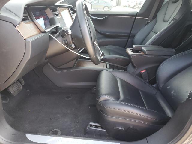 5YJSA1E29LF391581 - 2020 TESLA MODEL S GRAY photo 7