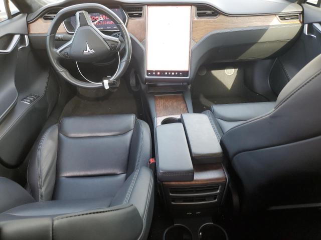 5YJSA1E29LF391581 - 2020 TESLA MODEL S GRAY photo 8