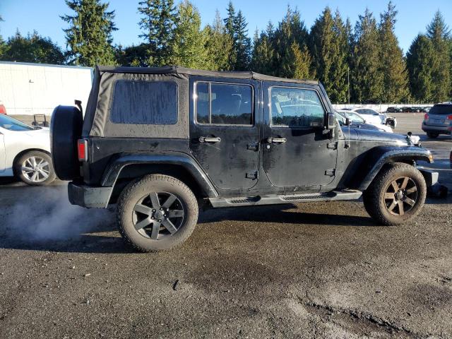 1C4BJWEG8EL312278 - 2014 JEEP WRANGLER U SAHARA BLACK photo 3