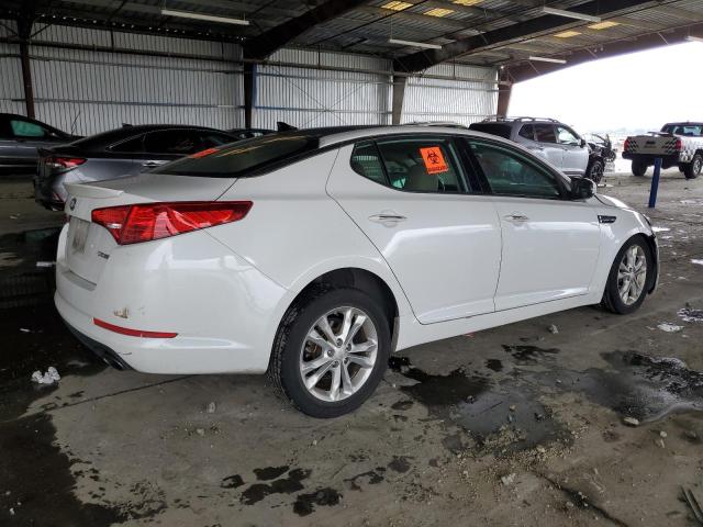 5XXGN4A77CG061223 - 2012 KIA OPTIMA EX WHITE photo 3