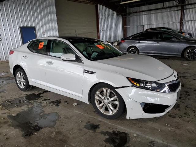 5XXGN4A77CG061223 - 2012 KIA OPTIMA EX WHITE photo 4