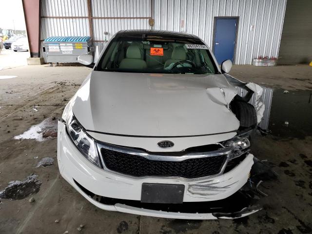 5XXGN4A77CG061223 - 2012 KIA OPTIMA EX WHITE photo 5