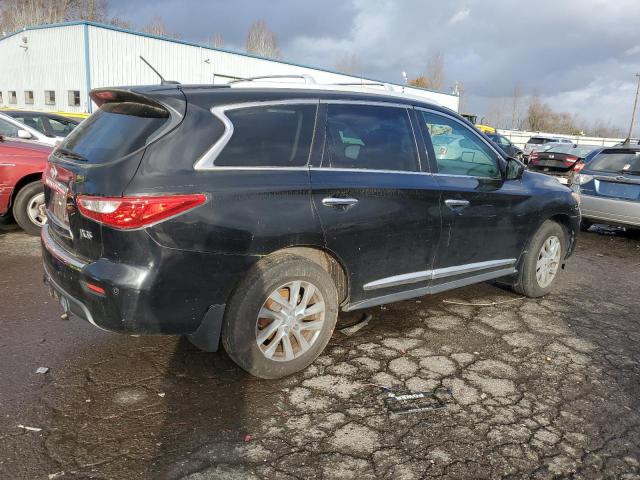 5N1AL0MN8DC351563 - 2013 INFINITI JX35 BLACK photo 3