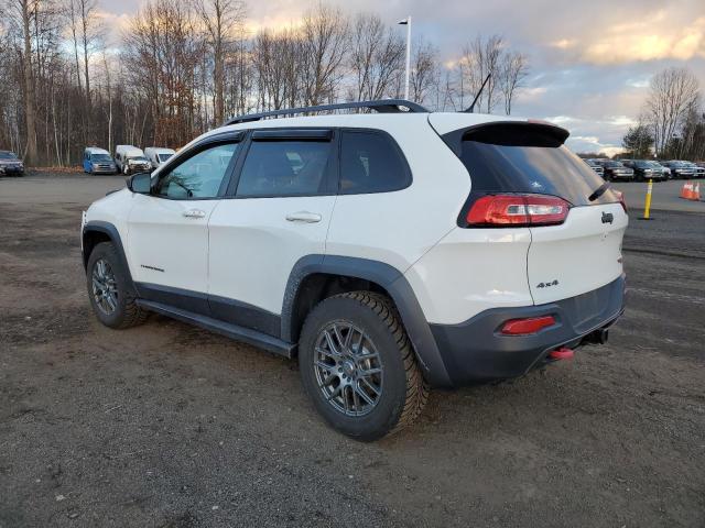 1C4PJMBS1FW705560 - 2015 JEEP CHEROKEE TRAILHAWK WHITE photo 2