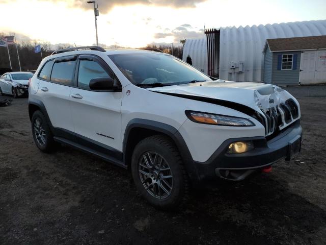 1C4PJMBS1FW705560 - 2015 JEEP CHEROKEE TRAILHAWK WHITE photo 4