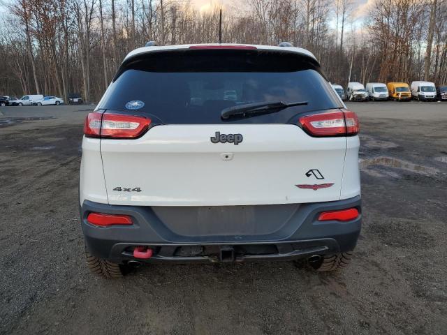 1C4PJMBS1FW705560 - 2015 JEEP CHEROKEE TRAILHAWK WHITE photo 6
