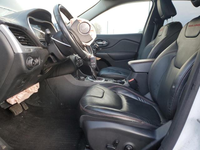 1C4PJMBS1FW705560 - 2015 JEEP CHEROKEE TRAILHAWK WHITE photo 7