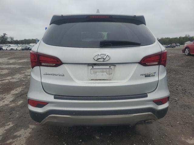 5XYZWDLAXHG409341 - 2017 HYUNDAI SANTA FE S SILVER photo 6