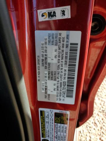 JM1CW2CL7D0146205 - 2013 MAZDA 5 红色 照片 12