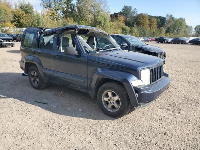 1J8GN28K28W106436 - 2008 JEEP LIBERTY SPORT BLUE photo 4