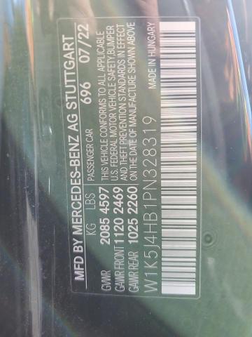 W1K5J4HB1PN328319 - 2023 MERCEDES-BENZ CLA 250 4MATIC BLACK photo 12