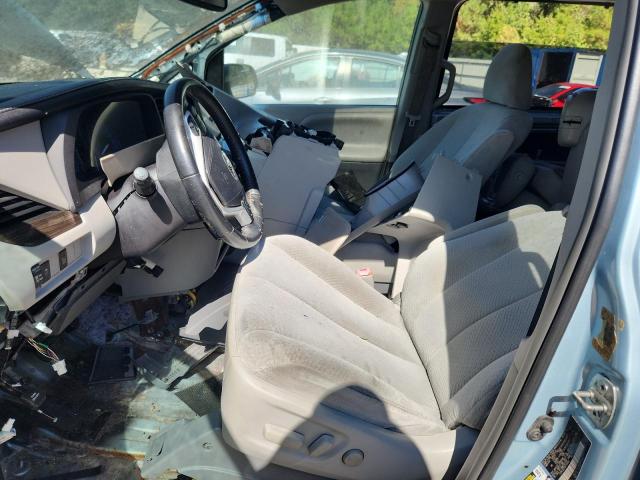 5TDYK3DC1GS719400 - 2016 TOYOTA SIENNA XLE BLUE photo 7