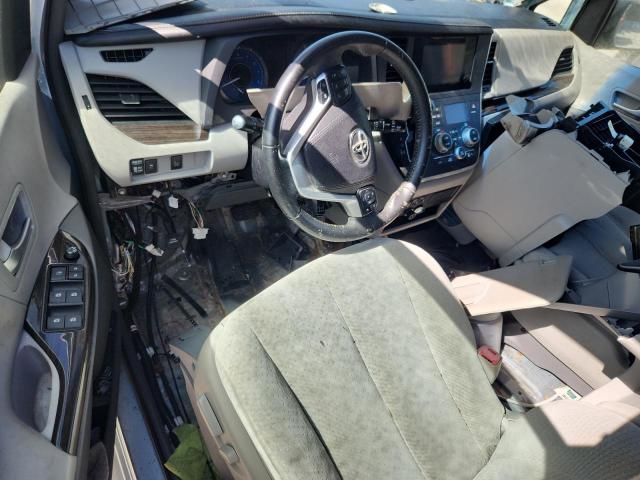 5TDYK3DC1GS719400 - 2016 TOYOTA SIENNA XLE BLUE photo 8