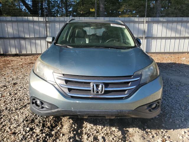 5J6RM3H79CL008254 - 2012 HONDA CR-V EXL TEAL photo 5