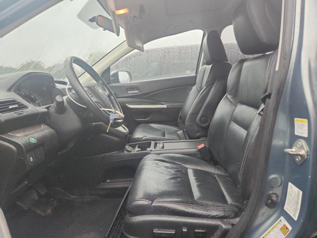 5J6RM3H79CL008254 - 2012 HONDA CR-V EXL TEAL photo 7