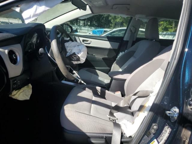 2T1BURHE9KC187457 - 2019 TOYOTA COROLLA L Blau Foto 7